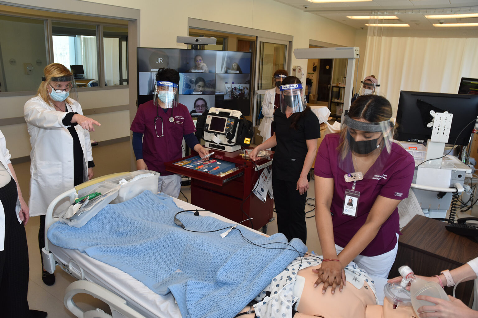 Ramapo College Named College Of Distinction For 2023 2024 College   Nursing Sim Lab 4.7.21 036 1 1536x1024 