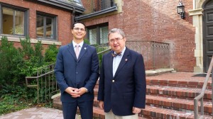 Assemblyman Joseph Lagana visits Ramapo.